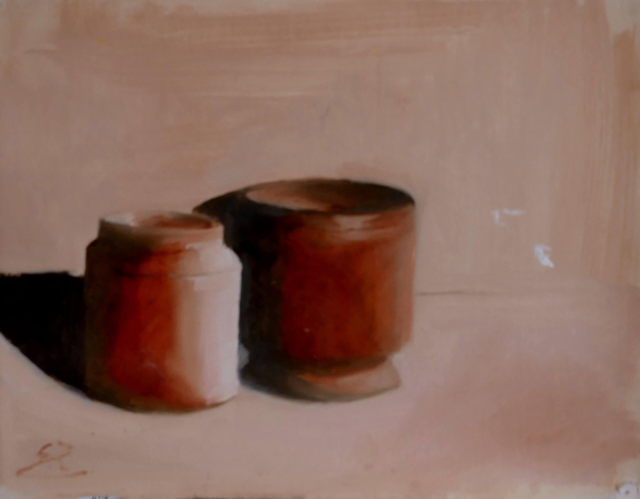 **Lemons** *Oil on canvas* 30 x 40 cm (12 x 16 inches)
