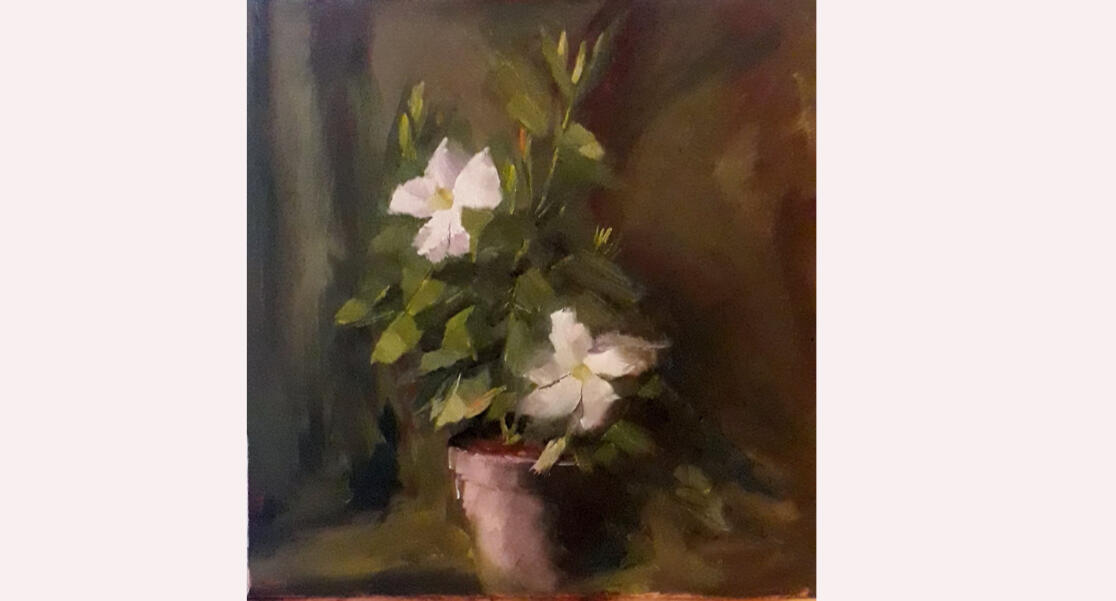 **Lemons** *Oil on canvas* 30 x 40 cm (12 x 16 inches)