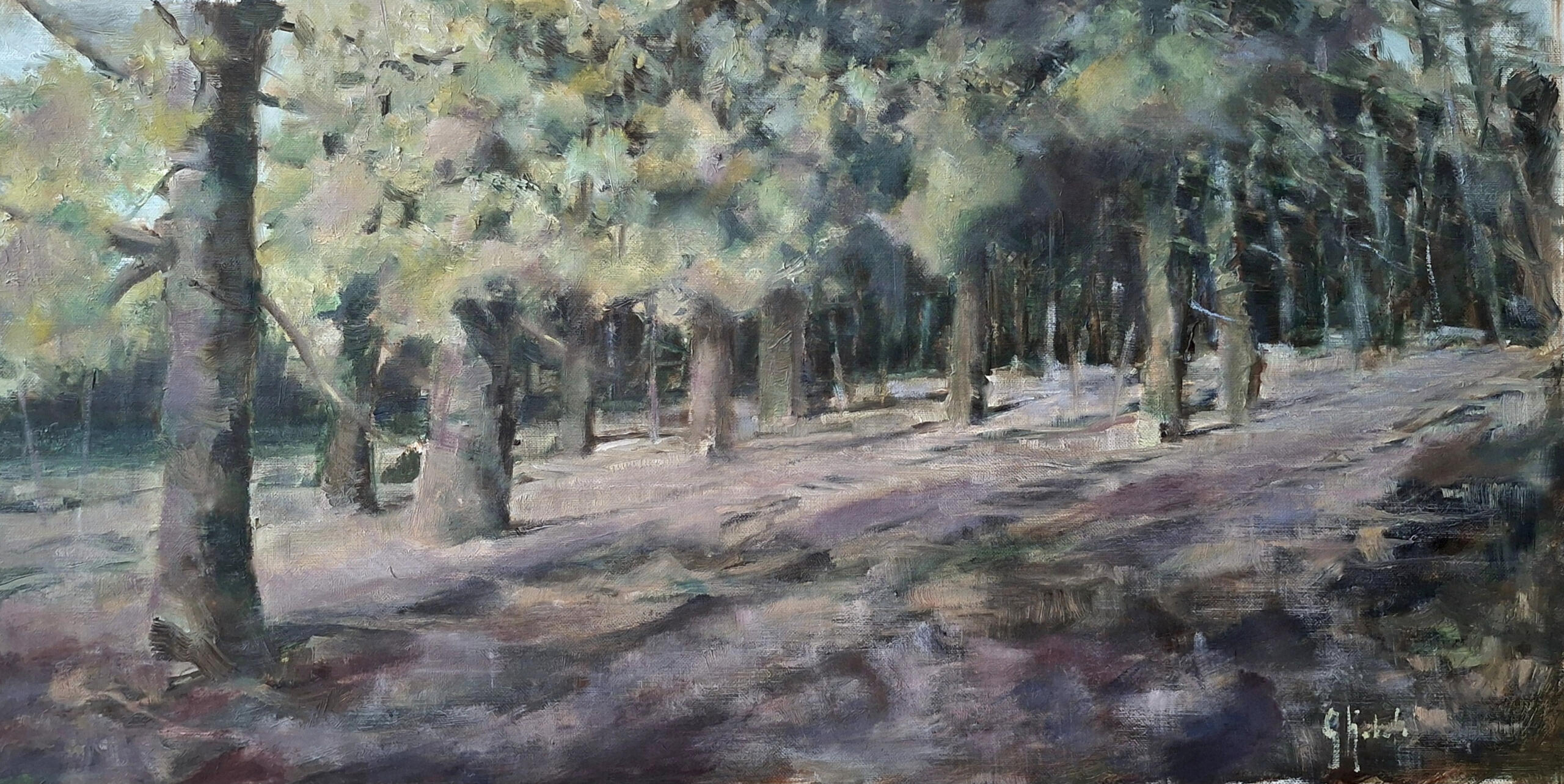 **Lemons** *Oil on canvas* 30 x 40 cm (12 x 16 inches)