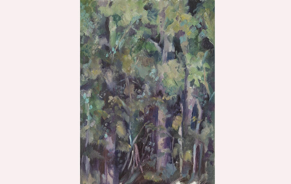 **Lemons** *Oil on canvas* 30 x 40 cm (12 x 16 inches)